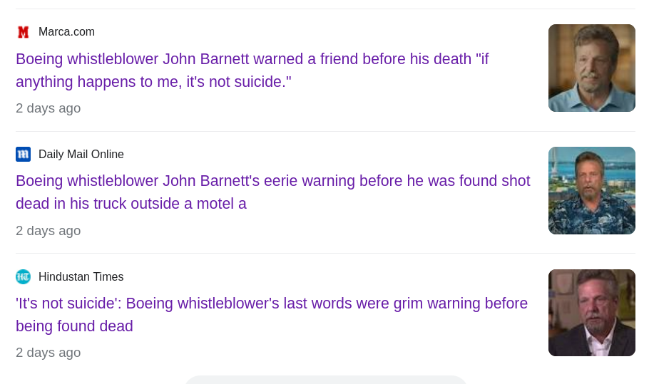 Boeing whistleblower John Barnett's eerie warning before he was found shot dead in his truck outside a motel