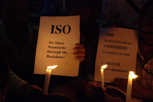 OOXML protests in India