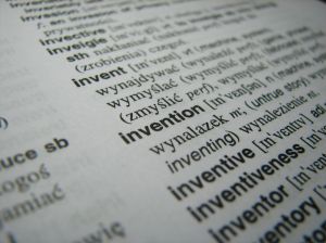 Invention in dictionary