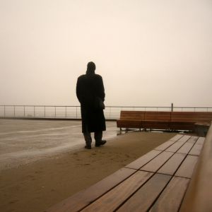 Man alone
