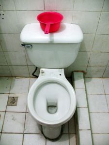American toilet