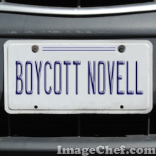 Novell bumper sticker