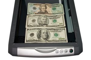 Dollars in the scanner