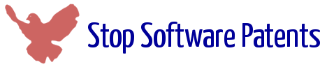 Logo - stop software patents