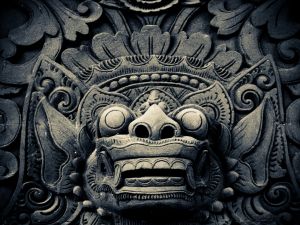 Balinese relief