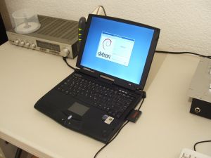 Debian on a laptop