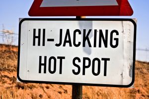 Hi-jacking hotspot