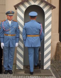 Changing of the Prague guard