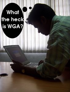 Laptop WGA nuisance