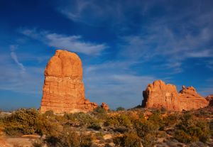 Arches in national park