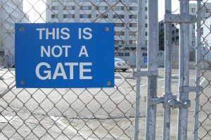 Not a gate