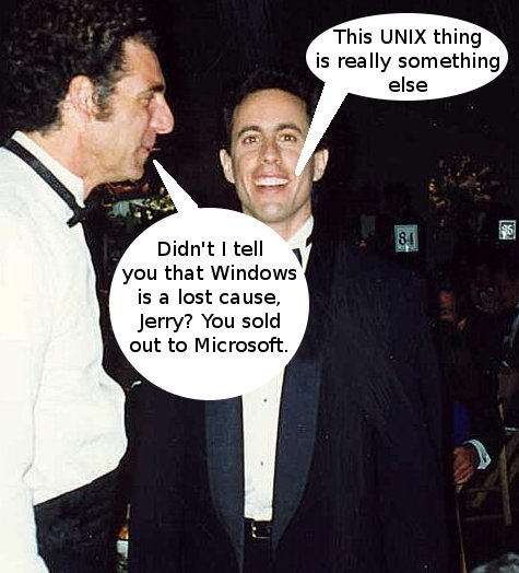 Michael Richards and Jerry Seinfeld