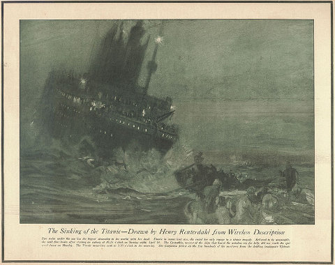 Reuterdahl - Sinking of the Titanic