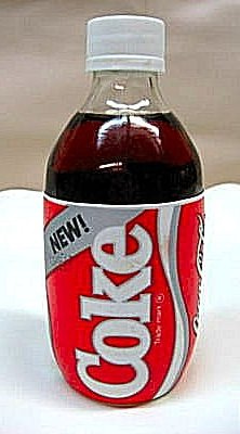 New Coke bottle