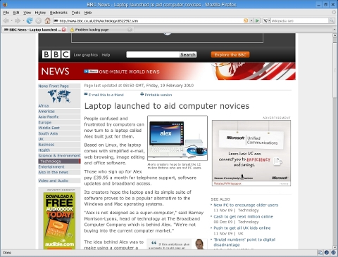 Microsoft BBC adverts