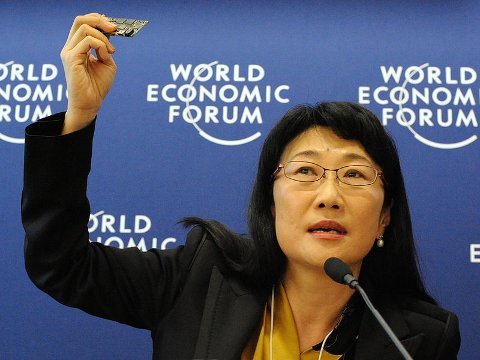 Cher Wang in WEF