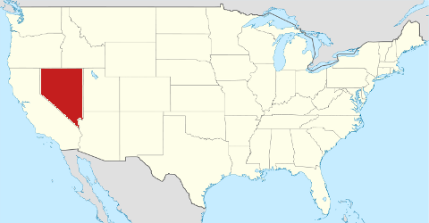 USA location map