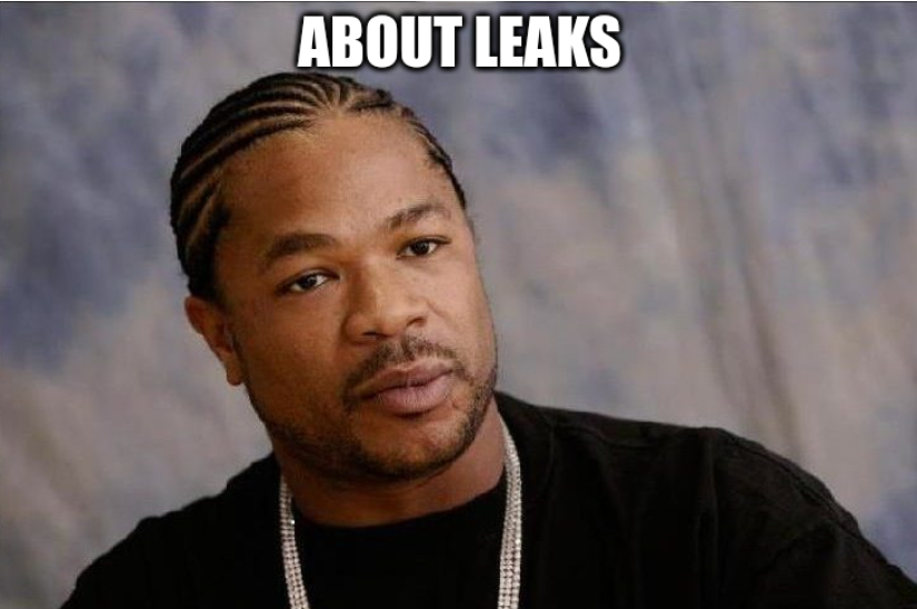 Xzibit: about leaks