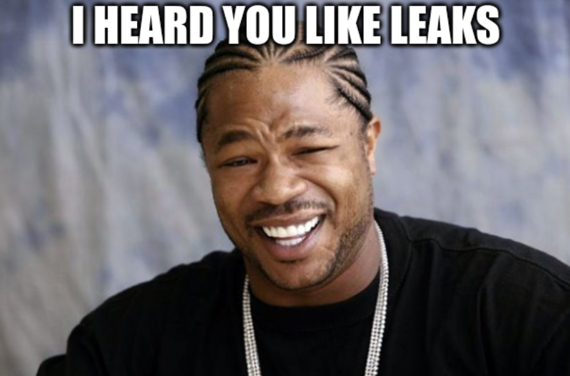 Xzibit: I heard you like leaks